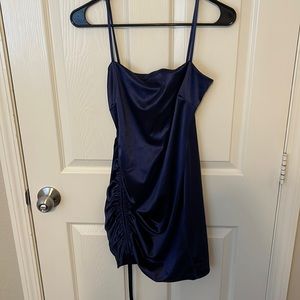 Navy blue dress